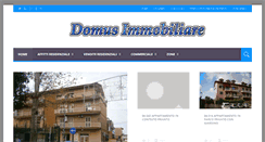Desktop Screenshot of domus-immobiliare.com