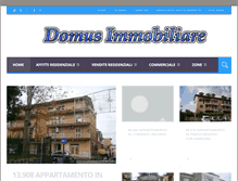 Tablet Screenshot of domus-immobiliare.com